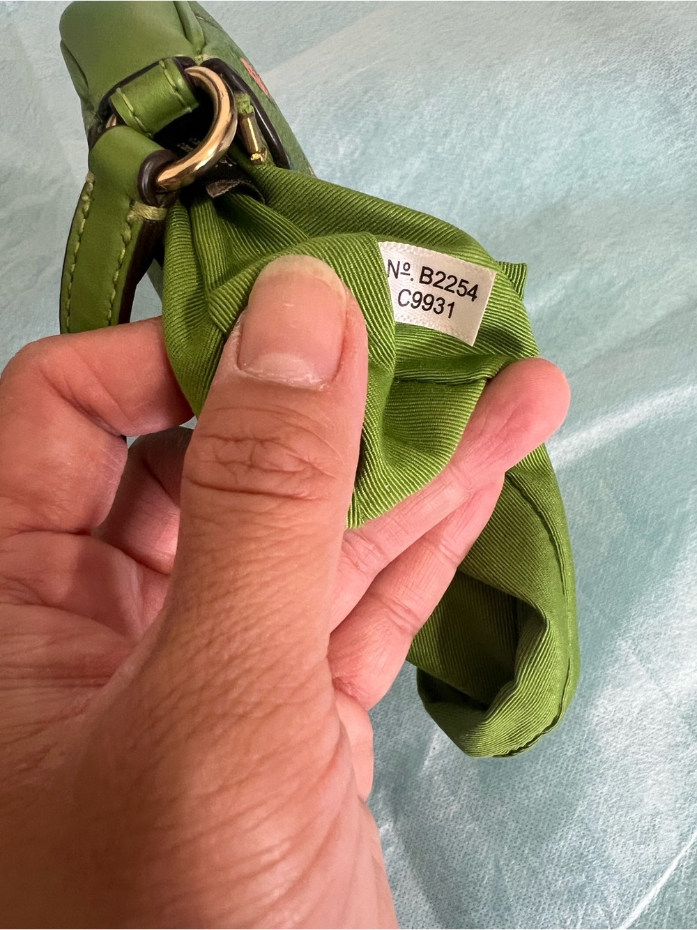 Coach Nolita 19 Green Floral Women’s handbag - Picture 9 of 14